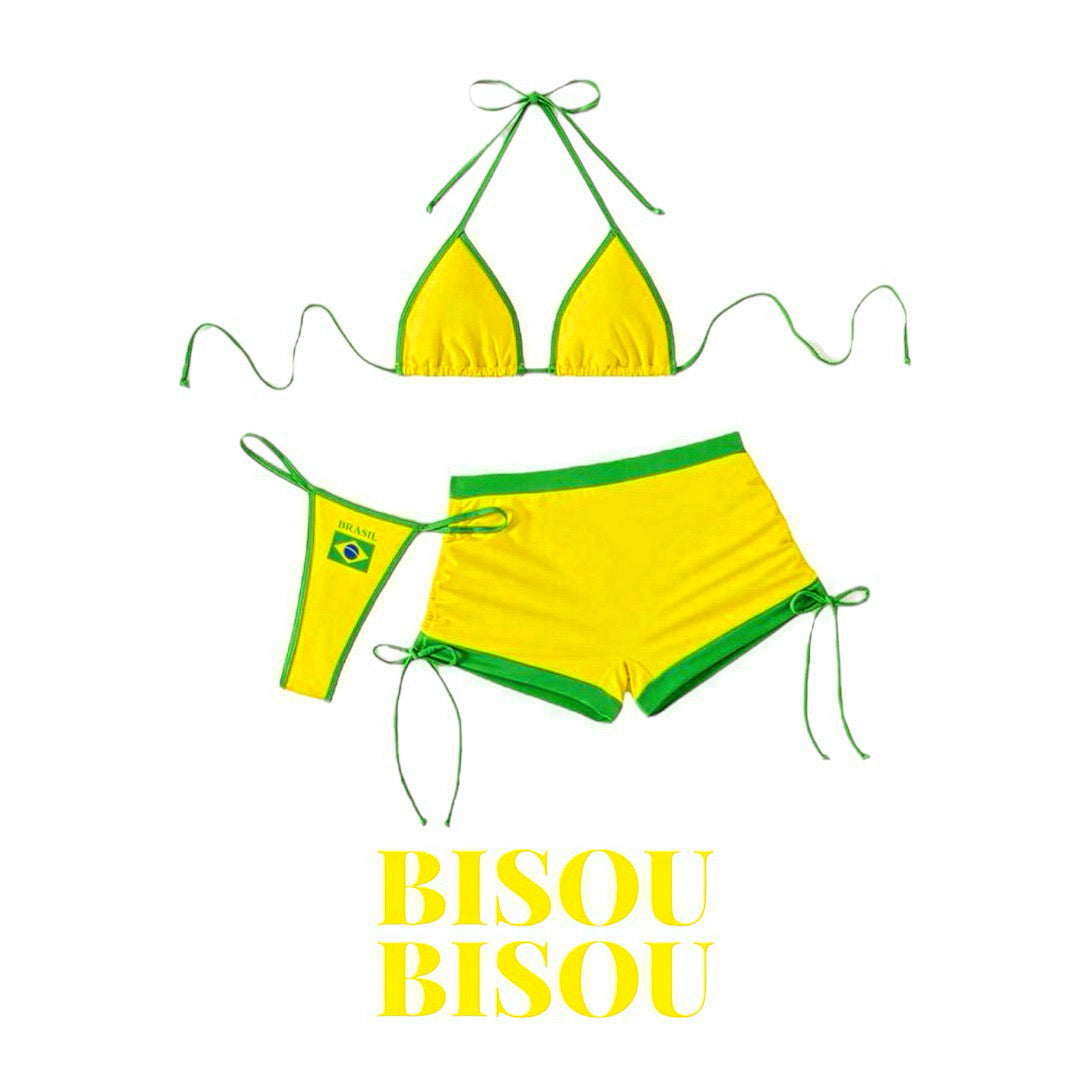 Bikini complet Brésil Bisou Bisou 🌞