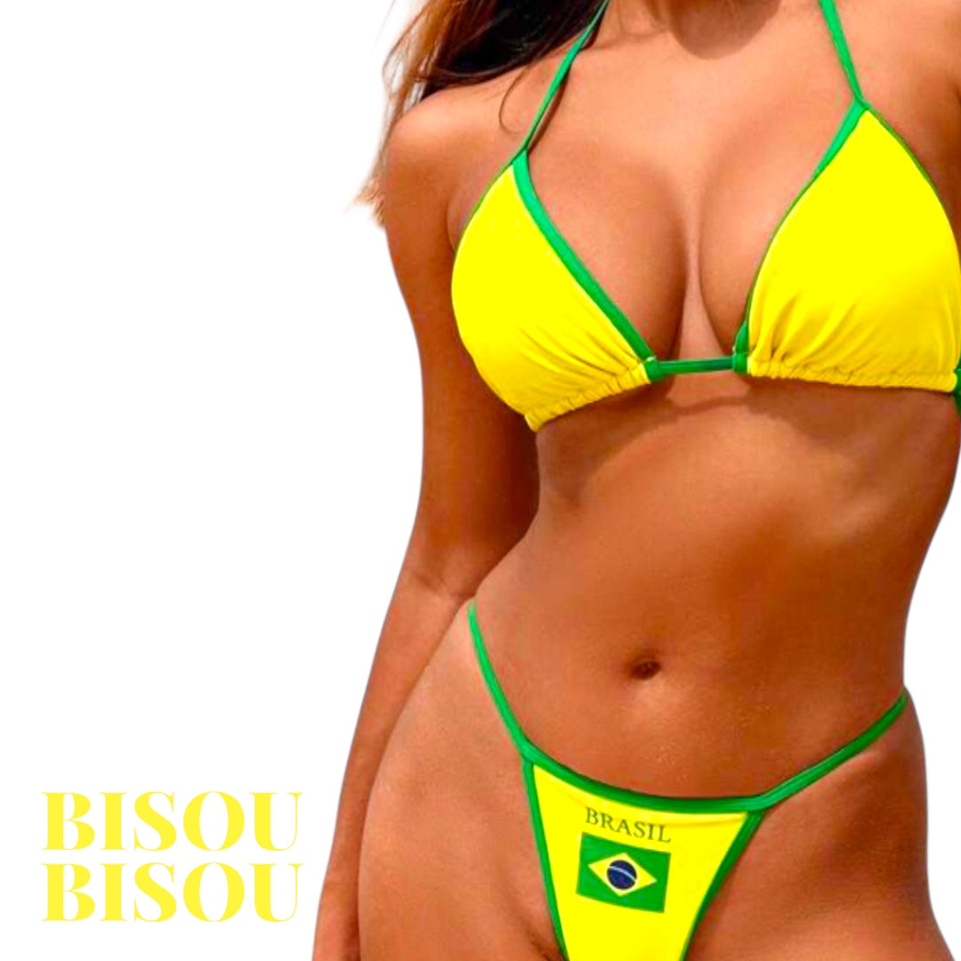 Bikini complet Brésil Bisou Bisou 🌞